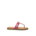 thumbnail image 2 of Nicole Miller women's fashion thong sandal – Statement Gold Accents, Modern Style for Effortless Chic, 2 of 5