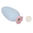 thumbnail image 3 of Bolsa de agua caliente con forma de zanahoria para aliviar el dolor de cuello. Bonita bolsa de agua caliente de silicona para cólicos menstruales. Color azul., 3 of 14