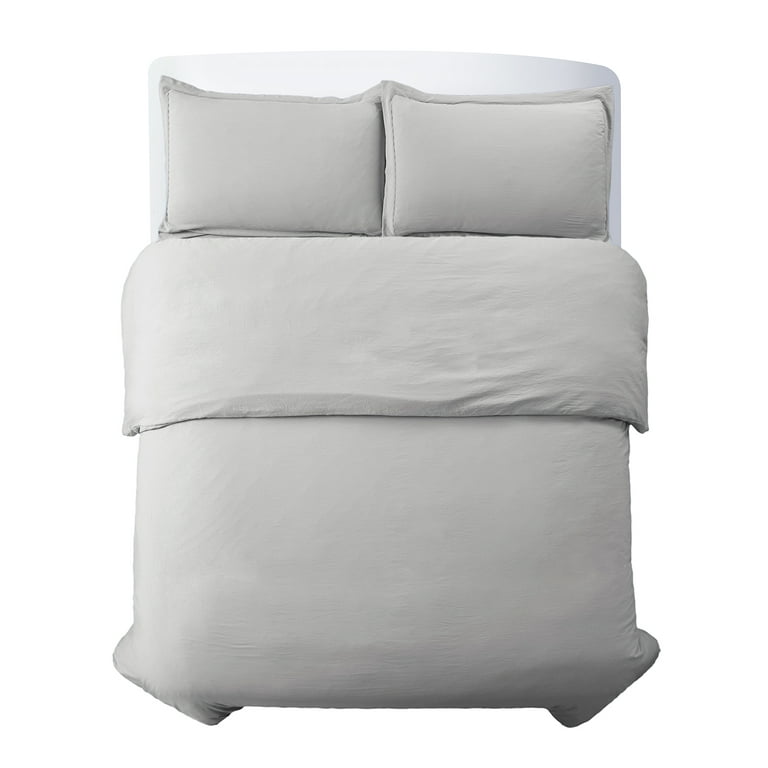 Bedsure White Duvet Cover Queen Size - Soft Prewashed Queen Duvet Cover  Set, 3 Pieces, 1 Duvet Cover 90x90 Inches with Zipper Closure and 2 Pillow