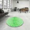 thumbnail image 3 of Ahgly Company Indoor Rectangle Patterned Stoplight Go Green Area Rugs, 2' x 4', 3 of 6
