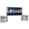 thumbnail image 4 of Recamara Kessa Muebles  5 Piezas Marcela Gris, 4 of 21