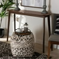 thumbnail image 3 of Allora Mid-Century Modern Walnut Wood Console Table, 3 of 7