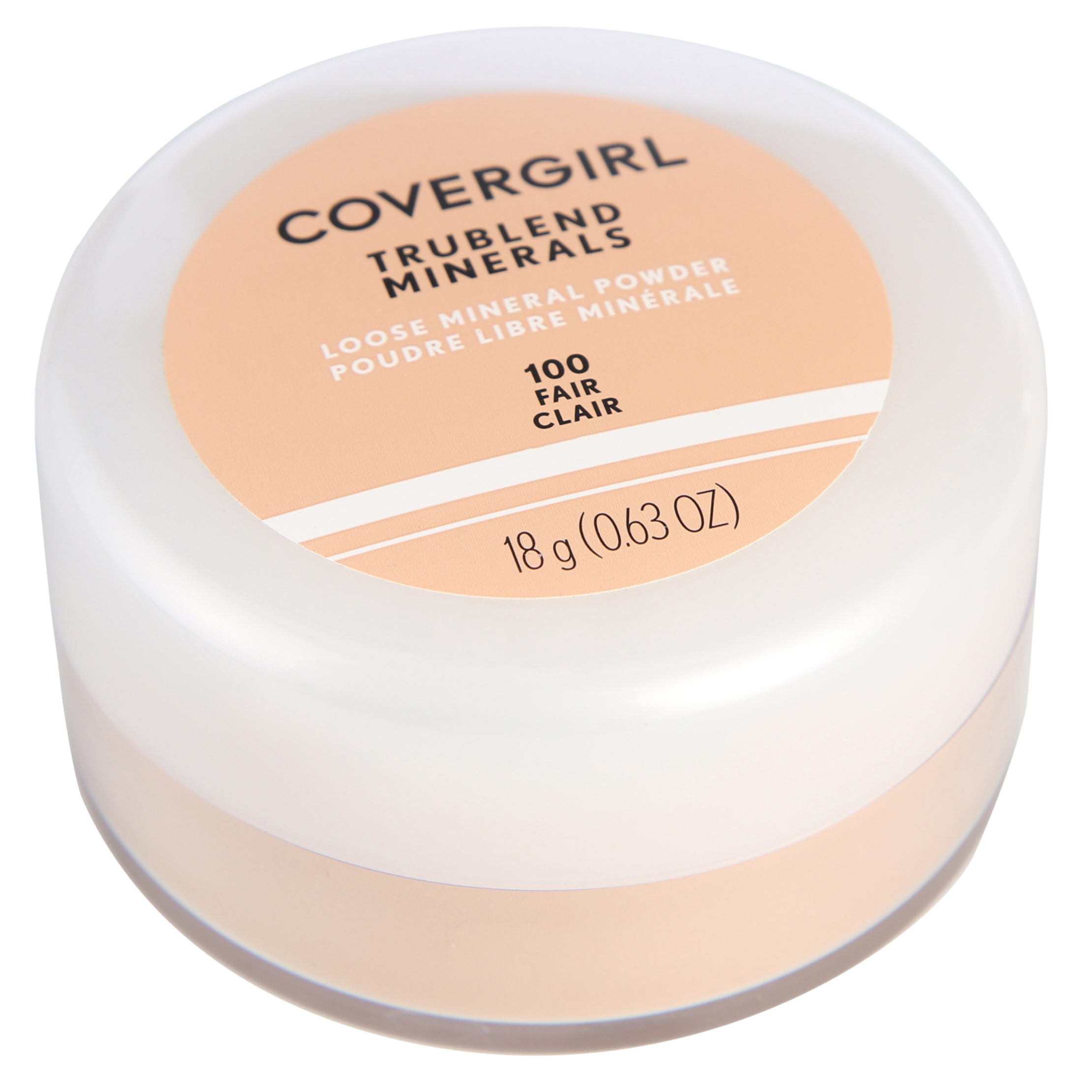 COVERGIRL TruBlend Loose Mineral Powder, 100 Fair, 0.63 oz, Setting Powder, Loose Powder, Enriched with Minerals, Easy Application, Soft, Even-Toned, Fresh Complextion - image 3 of 7