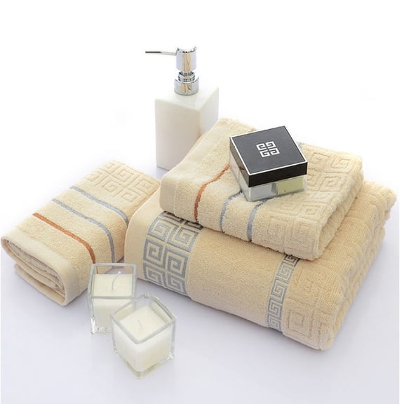 Premium Egyptian100% Cotton Bath Towel Set for Hotels Custom Soft Lint-Free Luxury Bath