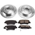 thumbnail image 3 of PowerStop Rear Z23 Evolution Sport Carbon-Fiber Ceramic Brake Pad and Drilled & Slotted Rotor Kit Fits: HYUNDAI KIA Select Models K7729, 3 of 10