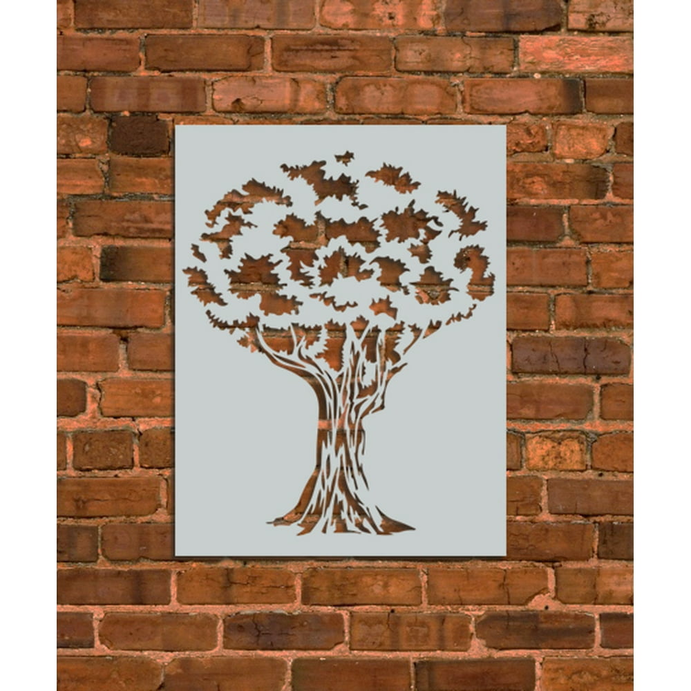 Oak Tree Stencil - Walmart.com - Walmart.com