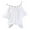 White, variant on Women Plus Size Summer Hollow Out T-Shirt Lace Splicing Crewneck Short Sleeve Strapless Loose Tunic Tops Blouses Tees Shirts Pink XL, US Size:10