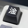 thumbnail image 3 of mecánico china ESC Keycap profesion, tamaño Negro CUTICAT KeyCaps de palabra china, 3 of 8