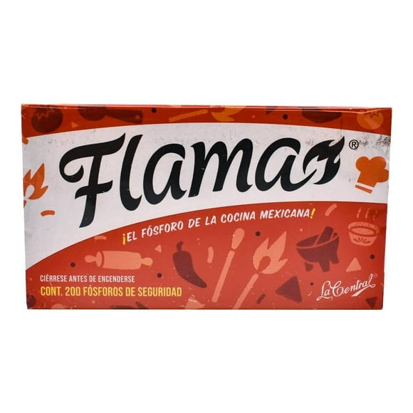 Cerillos Flama 2 cajas de 200 pzas c/u