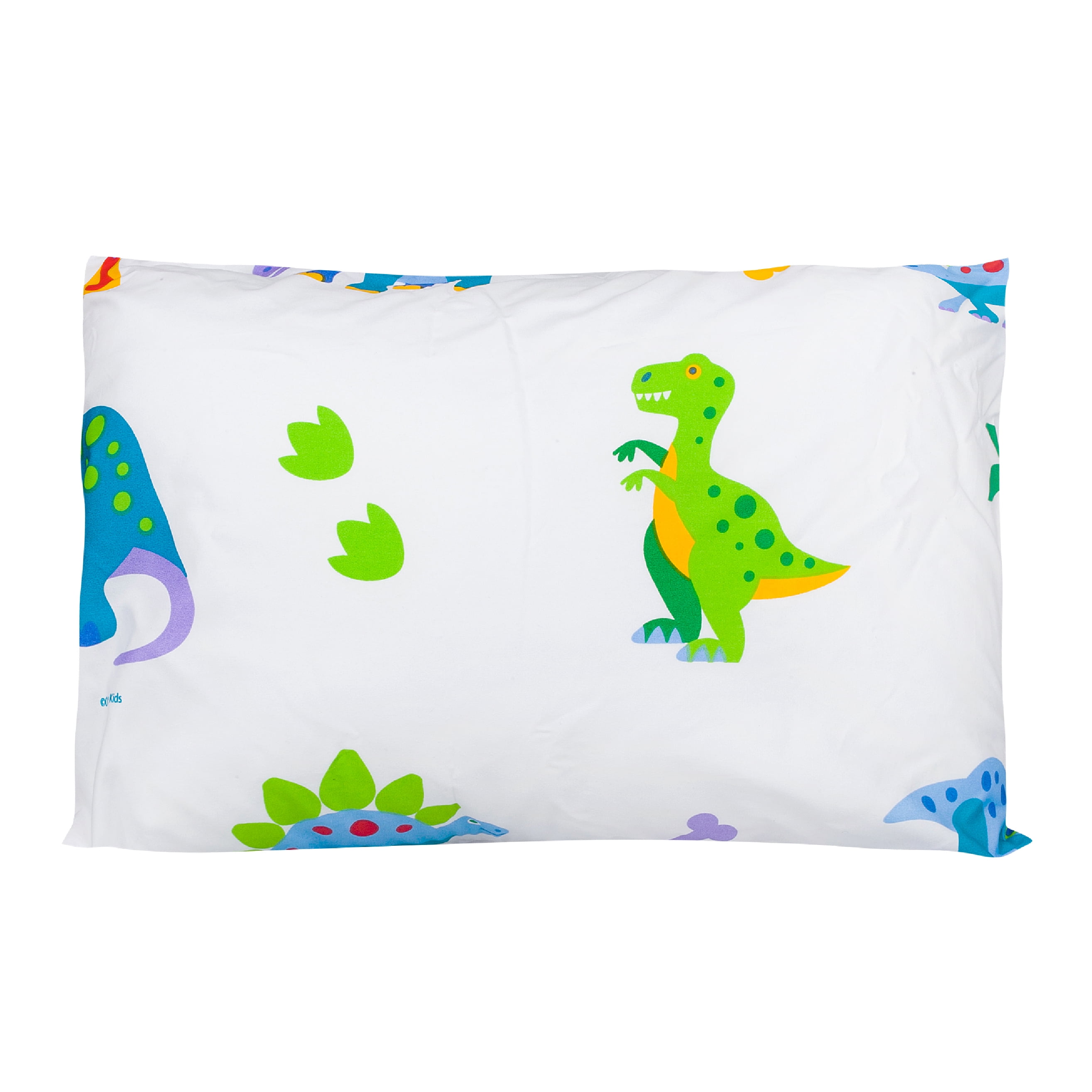 Dinosaur Land 100 Cotton Hypoallergenic Pillow Case