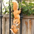 thumbnail image 2 of Hanging Squirrel Statue for Garden Decoration, Realistic Resin Mother and Baby Squirre Ornament DIY Pendant Accessories For Patio, Lawn, Balcony, 2 of 5