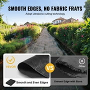 BENTISM Weed Barrier 4ft x 100ft Landscape Fabric 5.8oz, Garden Ground Cover, Heavy Duty Woven Fabric for Greenhouse, Garden, Sidewalk