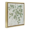 thumbnail image 4 of Stupell Industries Dancing Leaf Shadows Botanical & Floral Painting Gold Floater Framed Art Print Wall Art, 25 x 25, 4 of 10