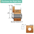 thumbnail image 5 of Cam Lock Set Premium Cabinet Zinc Alloy 30mm for RV Camper Door Tool Box, 5 of 5