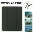 thumbnail image 7 of MesaSe 20W Solar Panel 12V Trickle Charge Battery Charger Maintainer Marine RV Car T-IT, 7 of 7