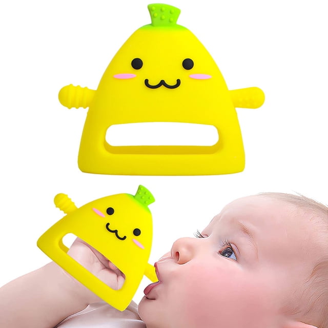 Guante mordedor de plátano guante mordedor de fruta de plátano suave para chicle para bebés ANGGREK Otros