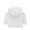 White, variant on Coats for Girls Clearance Toddler Kids Baby Grils Boy Cute Ear Zipper Solid Thick Hooded Coat Warm Outwear