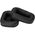 thumbnail image 2 of 1 par de almohadillas de repuesto (negras) compatibles con Logitech G935 G933 G635 G633 almohadillas de repuesto de espuma viscoelástica, 2 of 5