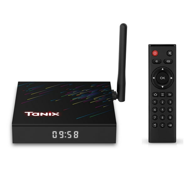 TANIX TX68 Android 12.0 Caja de TV inteligente Allwinner H618 de cuatro núcleos