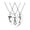 a, variant on YYKihy 3 Pieces Mother/Daughter Necklaces Stainless Matching Heart Shape Necklace Set Mother's Day Christmas Valentine's Day Birthday Gifts For Mom And Daughter