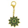 thumbnail image 2 of Feng Shui Green Tara Protection Wheel Brooch Keychain W4134, 2 of 4