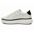 thumbnail image 4 of Onitsuka & Tiger OTIGER COURT 1182A636 100 WHITE BLACK Women's Shoes US W 7.5-10, 4 of 6