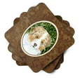 thumbnail image 2 of Carolines Treasures SS8732FC Australian Shepherd Foam Coaster Set of 4 3 1/2 x 3 1/2 multicolor, 2 of 3