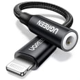 thumbnail image 1 of Adaptador de auriculares UGREEN Lightning a 3.5 mm para iPhone, 1 of 9