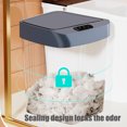 thumbnail image 4 of HBBKVI 3.4 Gallon 3 Modes Motion Sensor Kitchen Trash Can, Plastic Automatic Bathroom Trash Can, Blue, 4 of 6