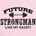 thumbnail image 2 of CafePress - Future Strongman Infant Bodysuit - Baby Light Bodysuit, Size Newborn - 24 Months, 2 of 4