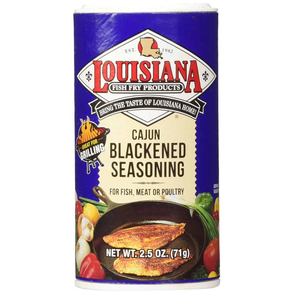Louisiana Cajun Blackened Seasoning (2.5 oz Shakers) 2 Pack Walmart