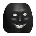 thumbnail image 2 of MMJ Car Seat Covers Funny Print Headrest Protector Set of 2 Universal Auto Accessory 14.17x6.69in, 2 of 9