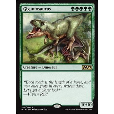 MtG Core Set 2019 Gigantosaurus (Best Mtg Cards 2019)