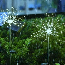 Wattne Solar Garden Lights Solar Firework Lights Outdoor Decor 120 LED 2 Pack