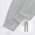 thumbnail image 7 of Mens Jogging Pants Casual Loose Waffle Joggers Sweatpants with Pockets Fall Elastic Waist Drawstring Pants M, Gray, 7 of 7