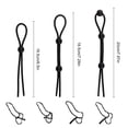 thumbnail image 2 of Women Fashion Adjustable silicone time delay lock fine rope lock fine ring, 2 of 2