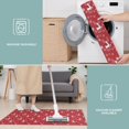 thumbnail image 6 of Red Christmas Deer and Snowflake Pattern Kitchen Rugs Sets Of 3,Kitchen Runner Rugs Non Skid Washable,Decorative Kitchen Floor Mats for Kitchen,Sink,Laundry,17"x30"+ 17"x47" + 17"x59", 6 of 6