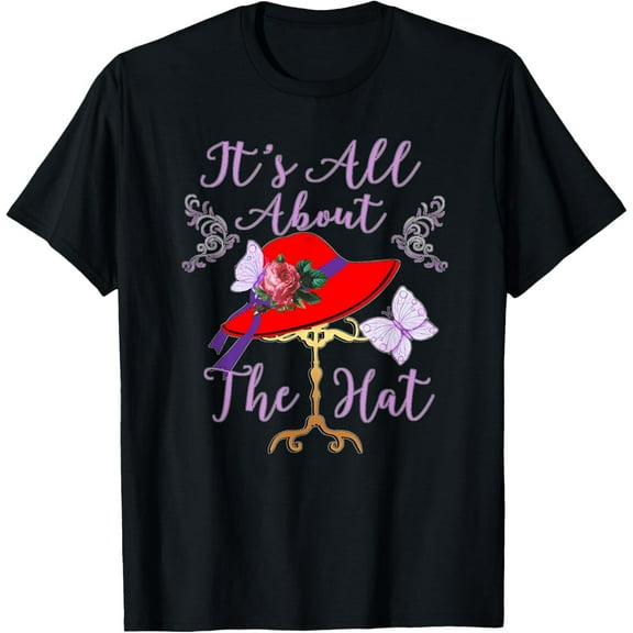 Velto Red Hat It's All About the Hat Gift T-Shirt All Size S-5XL