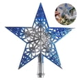 thumbnail image 1 of Adorno de estrella para árbol de Navidad, adorno de decoración navideña, 1 of 5