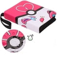 thumbnail image 3 of Álbum de cartas coleccionables Álbum de cartas de Pokémon Estuche de cuero para álbum de cartas Álbumes coleccionables con cremallera, 3 of 4