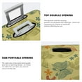 thumbnail image 5 of Easygdp Floral With Butterflies Double-Sided Printed Elastic Suitcase Protective Cover,Invisible Zipper, Business Trip Luggage Cases,Washable And Resistant To Falling -Large, 5 of 9