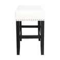 thumbnail image 5 of 26-inch Leather Stools - Comfort for Sitting - Under Desk Placement - Durable Construction, 5 of 7