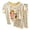 Red, variant on WUANDIXFA Toddler Pajamas 1-10 Years Cotton Cute Summer Fall Short Sleeve Shirts Pant Casual Outfit Baby Girl Pajamas,Brown,1-2 Years