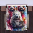 thumbnail image 4 of 3D Animal Print Comforter Set – Twin Full Queen King Size Wild Animal Bedding 3pcs for Kids Teens, Soft Breathable Quilt with 2 Pillowcases, 4 of 6