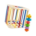 thumbnail image 3 of Clasificador de formas Strade Fareast Limited Juguetes para bebés Cubo de actividades Montessori 11cm, 3 of 8