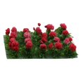 thumbnail image 2 of Micro Landscape Colorful Scenic Bushy Violet Bushes Building Model Kits Tuft Miniature Vegetation Shrub Handmade Grass :35 Model Railway Layout Rose flower, 2 of 8