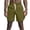 Olive Green, variant on Odeerbi Workout Shorts for Men Drawstring Smocked Waist Lounge Shorts Solid Color 2025 Casual Outdoor Sports Shorts Lace Up Elastic Shorts with Pocket Burgundy