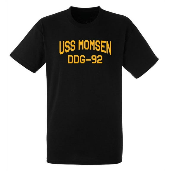 USS Momsen DDG-92 Arleigh Burke Destroyer Naval Warship Short Sleeve Tee Shirt