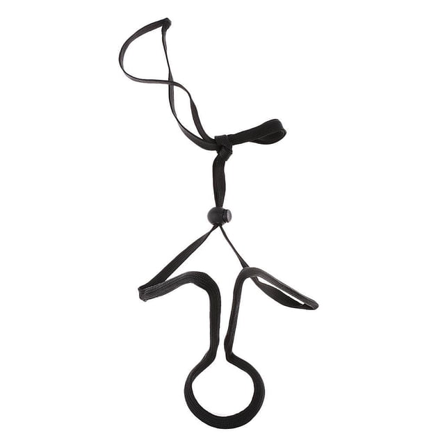 Bewildely Close-Up Magic Stage Prop Microphone Hands Free Stand Holder Neck Mic Brace Juguetes