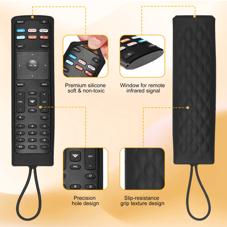 NPTWARCOT XRT136 Replacement Remote Compatible With Vizio TV D32h-F4 D43fx-F4 D65x-G4 PQ65-F1 V505-G9 D40f-G9 D50x-G9 D24h-G9 D55X-G1 V405-G9 D32H-G9